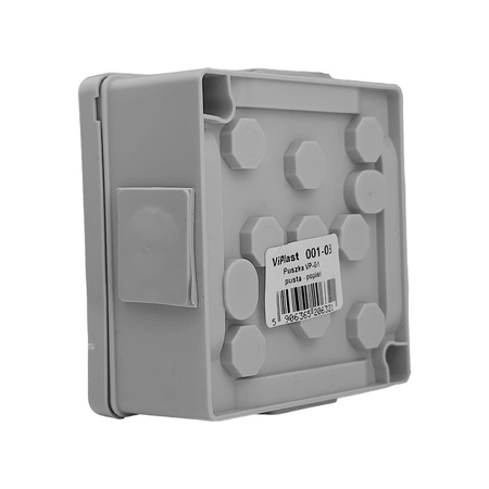 Puszka natynkowa 4-wlotowa VIPLAST IP55 VP-01 001-03