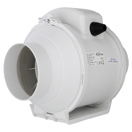 Wentylator kanałowy ⌀100mm 198m³/h 23W 56dB(A) aRil przemysłowy 100-210 AirRoxy 01-152