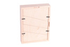 Drewniana ramka 3D + klamerki, format A4, głębokość 4 cm R3DSO4A4 KLA
