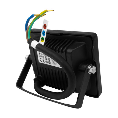 Naświetlacz LED 10W GTV czarny IP65 oświetlenie zewnętrzne 800lm GT-GCX10W-40
