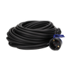 Przedłużacz warsztatowy bryzgoszczelny kabel olejoodporny 230VAC/16A 20 m Schuko OR-AE-13169(GS)/20M