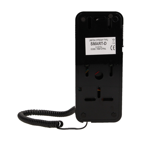 Unifon wielolokatorski do instalacji cyfrowych SMART D. CYFRAL. czarny SMART-D CZARNY