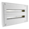 Rozdzielnica podtynkowa DARP-48 48 modułowa 2x24 IP54 z aluminiowymi drzwiami E-P 9.224