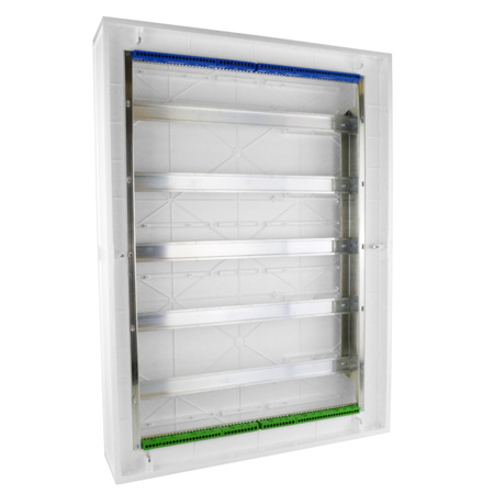 Rozdzielnica podtynkowa DARP-120 120 modułowa 5x24 IP54 z aluminiowymi drzwiami E-P 9.524