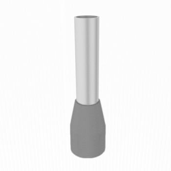 100szt. E0,75/8mm Końcówka tulejkowa izolowana 0,75mm2 szara E7508 Elpromet C.20.07508