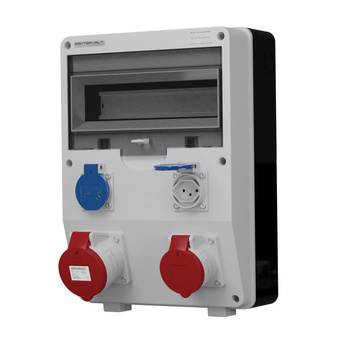 Rozdzielnica budowlana TD CH 32A 16A 2x230V Doktorvolt DV-2220-CH