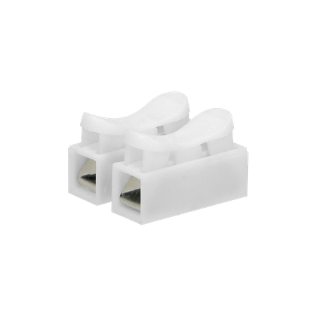 Złączka dwutorowa sprężynowa 2x2.5mm2. 10 sztuk OR-SZ-8010/2/10
