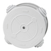 Puszka odgałęźna z dławikami IP44 wym/wew Ø 80x40 M-L 002