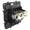 Gniazdo komputerowe podwójne RJ45 5e FTP czarne Niloe Step 863558