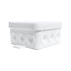 Puszka natynkowa 12-wlotowa wym/zew 75x75x41 mm IP54 biała ViPlast 035-01