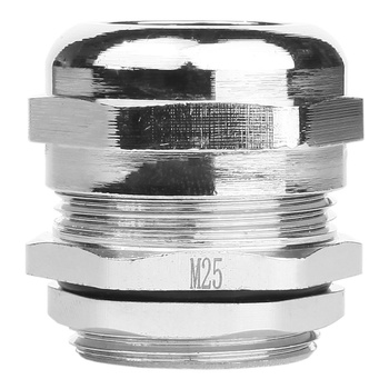 M25 Dławnica dławik metryczny 10,5-18mm IP68 mosiądz niklowany DGN DDL-M25M-10AH