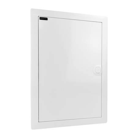 Rozdzielnica modułowa podtynkowa 2x12 zabezpieczona 10xMCB 1xRCCB VDE  okablowana skrzynka elektryczna Hager 505,50x348x98mm zaciski rozgałęźne L1, L2, L3, N, PE Doktorvolt DV-6227-PT