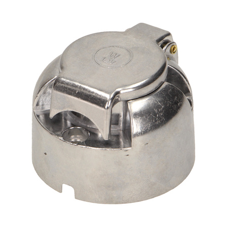 Gniazdo przyczepy. aluminiowe 7 pinów. 12/24V OR-AE-1387