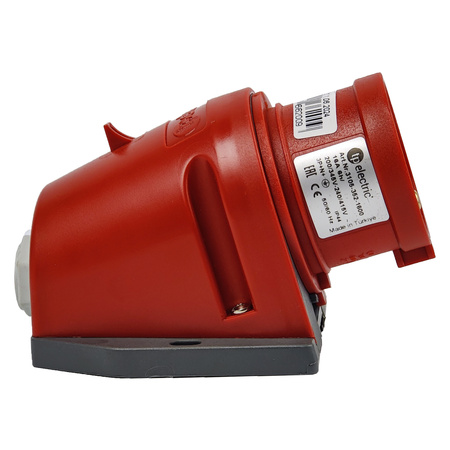 Wtyczka natynkowa CEE zwrotnica faz 5P 16A 400V IP44 3105-352-1600