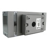 Oprawa elewacyjna 2xGU10 2x50W IP54 szara kinkiet lampa ścienna Nessa GTV LD-NESSAGU10D-80