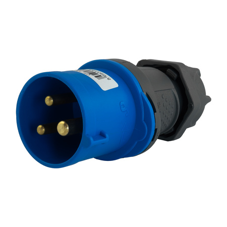 Wtyczka przenośna kempingowa CEE 3P 16A IP44 230V VDE TP Electric 3120-301-0901