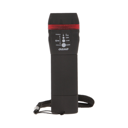 Latarka LED 1W z zoomem. 60lm. 3xAAA OR-LT-1517