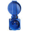 Marlanvil Adapter kempingowy wtyczka CEE 16A na 16A 250V gniazdo francuski standard przejściówka IP44 6.8216.SFR