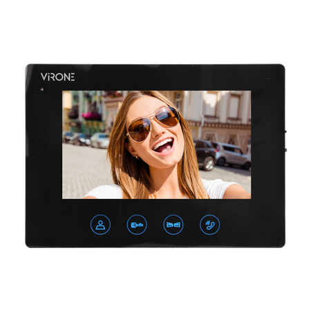 Wideo monitor bezsłuchawkowy 7" do rozbudowy zestawów z serii PLUTON VDP-51MV