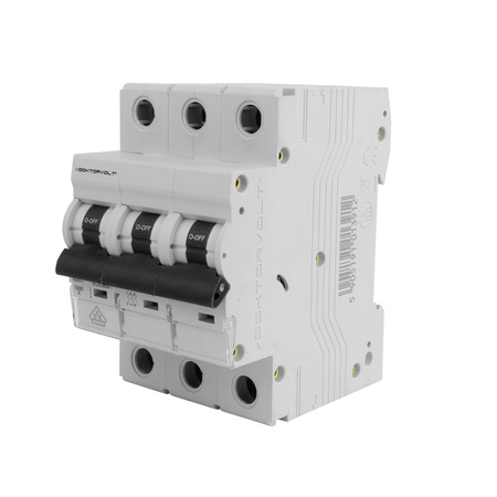 Wyłącznik nadprądowy MCB 10kA 3P 32A VDE C32A Doktorvolt DV-3912