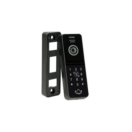 Zestaw wideo domofonowy VIFIS. bezsłuchawkowy. monitor 7". z szyfratorem i czytnikiem kart i breloków oraz aplikacją mobilną VDP-61