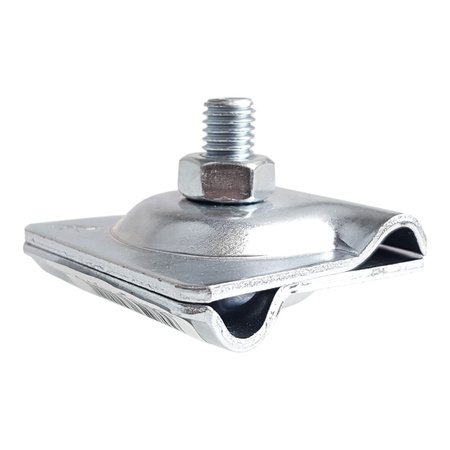 Złącze krzyżowe 1-otworowe uchwyt odgromowy STAL OCYNKOWANA GALWANICZNIE 55.1 OC