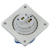 Gniazdo CEE 16A 3P 230V IP44 tablicowe proste MENNEKES 1366