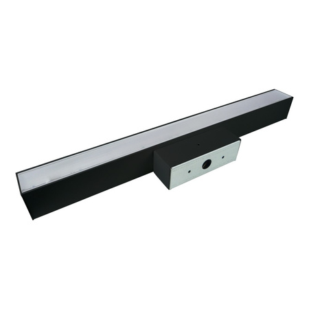 Kinkiet LED 565mm 15W 4000K 230V IP20 lampa natynkowa aluminiowa QUALIS grafit Bemko 0000003121