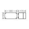 Obudowa Hensel 150x300x170mm IP66 pokrywa transparentna K K0100