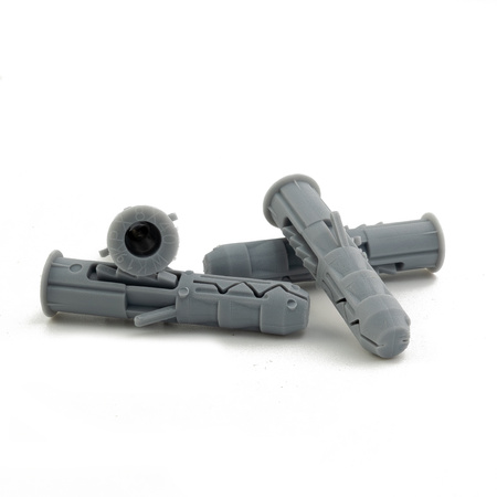 Kołek rozporowy 8x40mm z wkrętem 100sztuk 4x40mm z łbem stożkowym dybel uniwersalny Klimas Wkręt-met KRX-084040