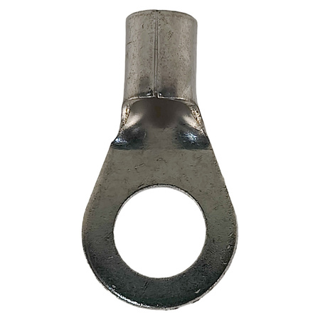 Końcówka oczkowa rurowa 16/M8 miedź cynowana KC16F8