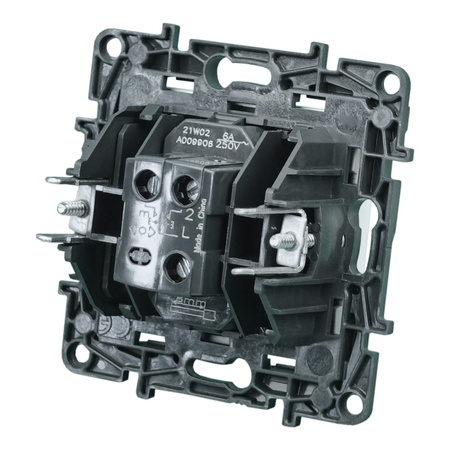 NILOE STEP Przycisk roletowy 2-pozycyjny biały 0004-00013-22755