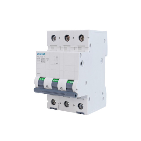 SIEMENS Wyłącznik nadprądowy C20A, 10kA 3P bezpiecznik 5SL4320-7