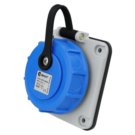 Gniazdo hermetyczne tablicowe TYP F 230V IP68 3101-377-0900
