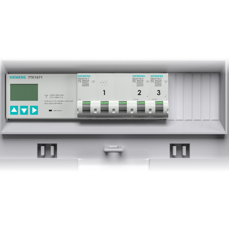 Rozdzielnica budowlana z licznikiem 3F Siemens pTD-S 16A 2x230V gniazda Mennekes Schuko Doktorvolt DV-4777-D