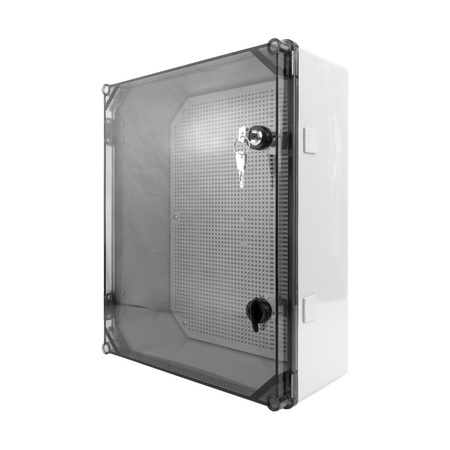 Uni-1/T obudowa UNIbox z płytą montażową transparentna pokrywa IP65 E-P 43.11