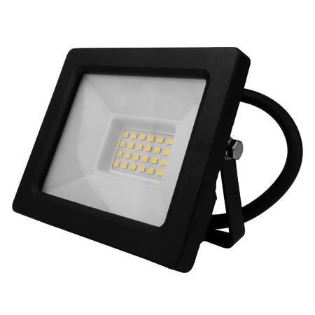 Naświetlacz LED 20W GTV czarny IP65 oświetlenie zewnętrzne 1600lm GT-GCX20W-40