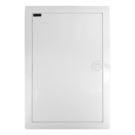 Rozdzielnica modułowa podtynkowa 2x12 zabezpieczona 10xMCB 1xRCCB VDE  okablowana skrzynka elektryczna Hager 505,50x348x98mm zaciski rozgałęźne L1, L2, L3, N, PE Doktorvolt DV-6227-PT