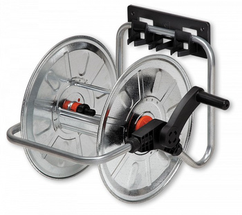 Bęben ścienny-przenośny na wąż 1/2'' 50m ZINCATO Bradas AG131