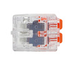 Złączka instalacyjna zaciskowa 2-przewodowa na dowolny przewód 0.2-4mm2 IEC 450V/32A 100 szt. OR-SZ-8005/2/100