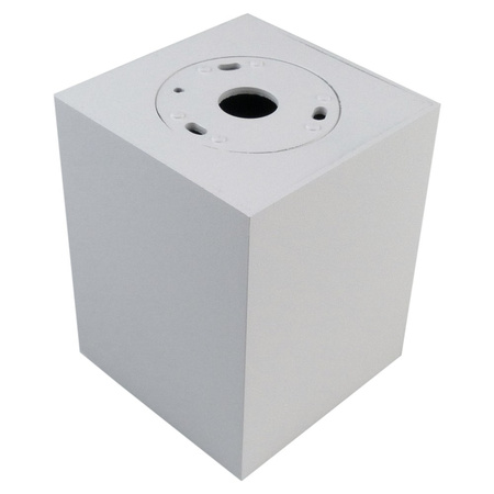 Oprawa sufitowa GU5.3 MR16 IP20 biała aluminiowa natynkowa dekoracyjna ruchoma kwadrat Sensa GTV OS-SEN5097KWB-10