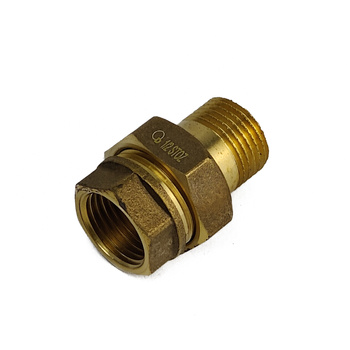 Śrubunek mosiężny Diamond prosty złączka ART.61-15.P-SRUB