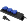 Przedłużacz warsztatowy bryzgoszczelny 3m Schuko OR-AE-13158(GS)/3M