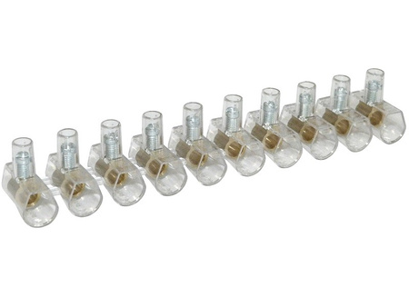 Złączka listwa zaciskowa 6mm2 10 torowa PCX M-L 1.527