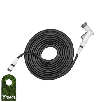 Komplet zraszający zestaw ogrodowy TWIST HOSE 7,5-15m BRADAS WTW715GY