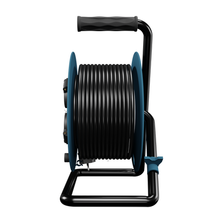 Przedłużacz bębnowy HAND PRO 20m 4x Gniazda 230V IP44 H05RN-F 3x1,5 mm² W-96304