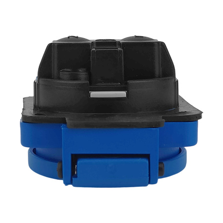 Gniazdo tablicowe 230V/16A IP54 gniazdo z bolcem uziemiającym niebieskie Typ E TpE 3101-326-0900