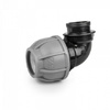 Kolanko do rur PE 50mm 90° z gwintem wewnętrznym 6/4" PN10 DSRA10K50F64