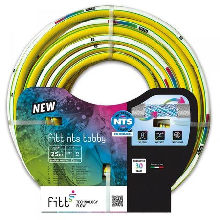 Wąż ogrodowy 1/2" 50m NTS TOBBY Miękki 4-warstwowy Bradas NTSTB1/250