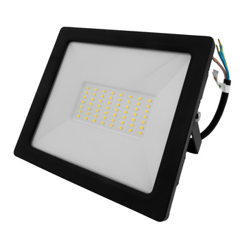 Naświetlacz LED 50W GTV czarny IP65 oświetlenie zewnętrzne 4000 lm GT-GCX50W-40